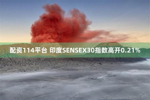 配资114平台 印度SENSEX30指数高开0.21%