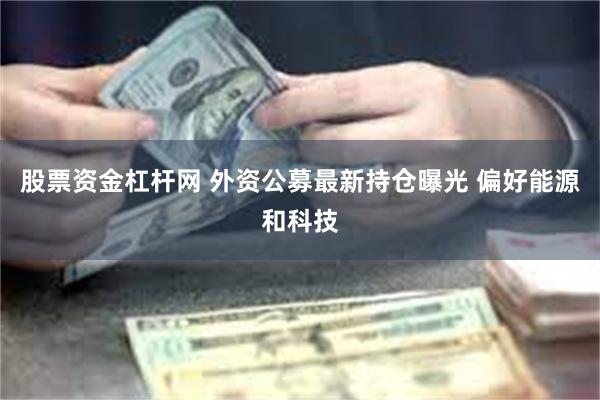 股票资金杠杆网 外资公募最新持仓曝光 偏好能源和科技