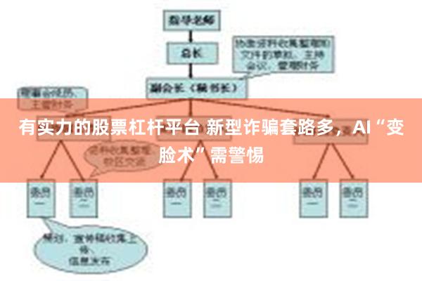 有实力的股票杠杆平台 新型诈骗套路多，AI“变脸术”需警惕