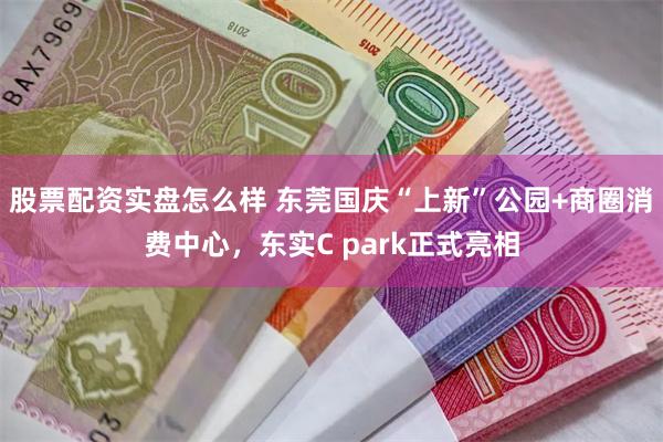 股票配资实盘怎么样 东莞国庆“上新”公园+商圈消费中心，东实C park正式亮相