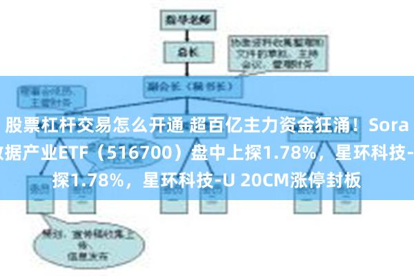 股票杠杆交易怎么开通 超百亿主力资金狂涌！Sora概念再走强，大数据产业ETF（516700）盘中上探1.78%，星环科技-U 20CM涨停封板