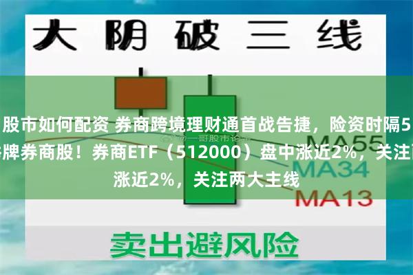 股市如何配资 券商跨境理财通首战告捷，险资时隔5年再度举牌券商股！券商ETF（512000）盘中涨近2%，关注两大主线